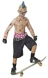 Zombie Skate Punk Costume - Child Medium