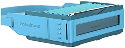 Focalmax Accordion blue VR 3D Glasses Light Food-grade silicone brand Headset Glasses Virtual Reality Mobile Phone 3D Movies Games (FOV)100° Field of vision Fresnel Lens vr case