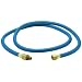 Amflo 25-24-RET Blue 300 PSI PVC Lead-in Air Hose 1/4" x 24" With 1/4" MNPT x 1/4" FNPT Fittings And Ball Swivel