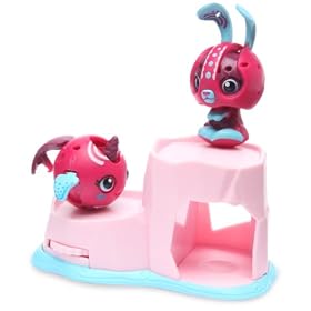 Zoobles - 20044179 - Poup�e et Mini-poup�e - Jumeau - Goldrich 336 et Tusky 337