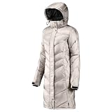 GoLite Women's Breton 650 Fill Down Travel Trench,Cement,Large
