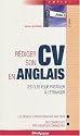 Rédiger son cv en anglais