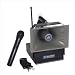 Wireless Half-Mile Hailer, Wireless Handheld Mic, Shoulder Strap, Weatherproof