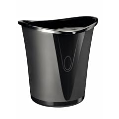 Leitz 52040095 Papierkorb Allura Papierkorb Allura 18 Liter, Polystyrol, schwarz