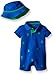 Little Me Baby Boys' Romper and Hat