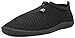 Greg Michaels Men's Footwear Aqua Socks Front Zippers Rubber Water Shoes - 3 Colors - Sizes 7-13 (9, Black)