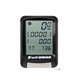 Planet Bike Protege 9.0 Wireless 9-Function Bike Computer