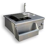 RCS Stainless Steel Beverage Center