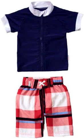 Summer Nights - UV Sun Protective Rash Guard Swimsuit Set by SwimZip Swimwear