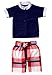 SwimZip Summer Nights - UV Sun Protective Rash Guard Swimsuit Set Swimwear