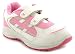 Sports Image "Boom 2" Girls Velcro Fastening Trainers - White/Pink