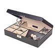 "Taylor" Mele & Co. Faux Leather and Suede Men's Jewelry Valet "Taylor" Mele & Co. Faux Leather and Suede Men's Jewelry Valet