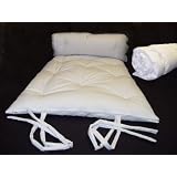 Brand New White Traditional Japanese Floor Futon Mattresses, Foldable Cushion Mats, Yoga, Meditaion. by 