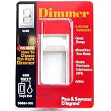 Dimmer Switches: 600W WHT RFI Rot Dimmer
