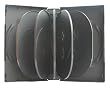 10 Stk. DVD H�lle f�r 12 CDs/DVDs, schwarz