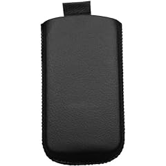 Leder-Etui H�lle f�r LG KP500 Cookie schwarz!