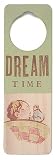 Tree By Kerri Lee Wooden Doorknob Sign Dream Time - Green