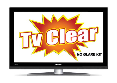 TV CLEAR: NO GLARE WINDOW SHADE KIT - NO MORE GLARE ON YOUR SCREEN!
