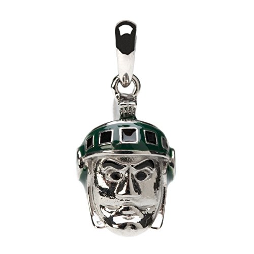 Michigan State Sparty 3-D Dangle Bead Charm - Fits Pandora & Others