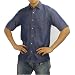 Mens Tommy Bahama Indigo Palms blue denim style short sleeve shirt. 100% authentic designer casual dress shirt made with top quality material and classic tailoring that fits fantastic! Great top to wear for hiking, golf or hanging out on the yacht.