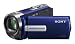 Sony DCR-SX45EL SD Camcorder (60-fach opt. Zoom, 7,6 cm (3 Zoll) Display, bildstabilisiert) blau