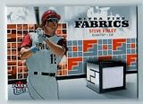 2006 Fleer Ultra Steve Finley Game Used Jersey Baseball Card