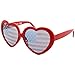 grinderPUNCH® Women's Emma Stripes Heart American Flags Sunglasses