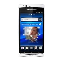 Sony Ericsson Xperia arc S Smartphone (10.7 cm (4.2 Zoll) Touchscreen, 8.1 Megapixel Kamera, Android 2.3 OS, 1GB Speicher) pure white