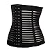 Everbellus Women's Breathable Latex Corset Steel Bone Training Waist Cincher