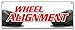 Wheel Alignment Banner Sign tire fix Repair Align
