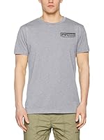 Jeep Camiseta Manga Corta O100657 (Gris Jaspeado)