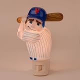 5.5" MLB New York Mets Baseball Player Acrylic Grand Slam Night Light
