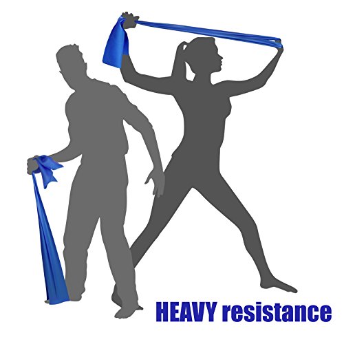 Heavy tension exercise resistance bands - home gym fitn…