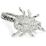 nOir Novelty Beatle Ring, Size 7