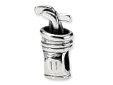 Reflections(tm) Sterling Silver Golf Bag Bead / Charm