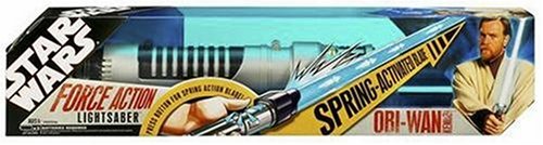 Childrens Toyshop  Toys : Star Wars Force Action Lightsaber: Obi Wan Kenobi