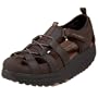 Skechers Women's Shape Ups - Trim Step Walking Sandal,Chocolate,6 M US