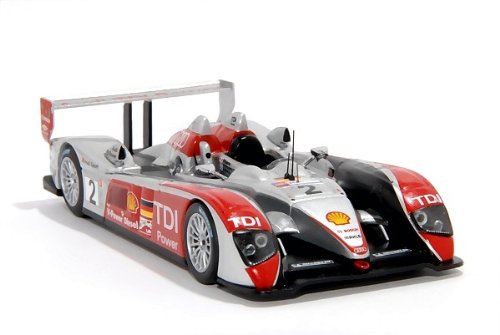 1/43 アウディ R10 TDI 泥はね仕様07 ルマン優勝 #1 P.ラミー/E.ピッロ (LM2007B)