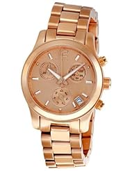 Michael Kors Womens MK5430 Runway Rose Gold Tone Watch