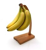 Tru Bamboo Solid Green Foldable Bamboo Banana Holder