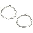 Gift Ideas for Women Silver Ankle Bracelet Pairs Fine Body Jewelry 10.25 inches (sanklt115)