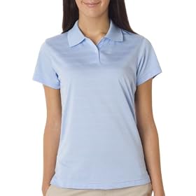 Buy Adidas Ladies ClimaCool Mesh Solid Textured Polo by adidas