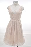 Diane Von Furstenberg Pink Sleeveless V Neck Empire Waist Dress