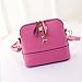 Outtop Women Messenger Bags Vintage Small Shell Leather Handbag Casual Bag (E)