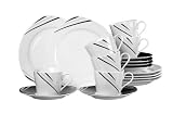 Ritzenhoff & Breker  598957 Kaffeeservice Manhattan, 18-teilig