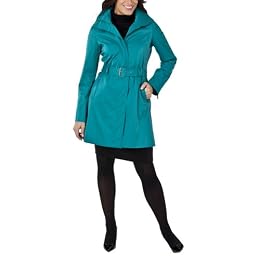 Product Image Mossimo® Black: Zipper Front Rain Jacket - Water Aqua