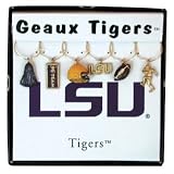 LSU Wine Glass Charms