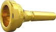 Denis Wick 3AL Gold-plated Large Bore Trombone and Euphonium Mouthpiece