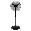 Stand Fan with Remote - Black (16")