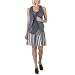 Richard Chai For Target��� Pieced Striped Tank/Bedford Vest/Striped Skirt Look